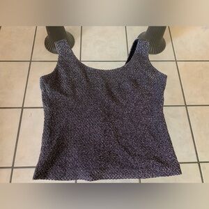 Black & Silver Andrea Polizzi for rex lester top